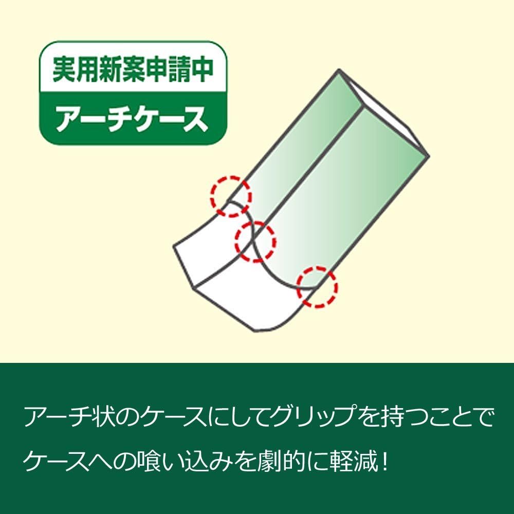 Sakura Arch Evolutional Foam Erasers, 5-Pack, White (Japan Imported) - Image 4