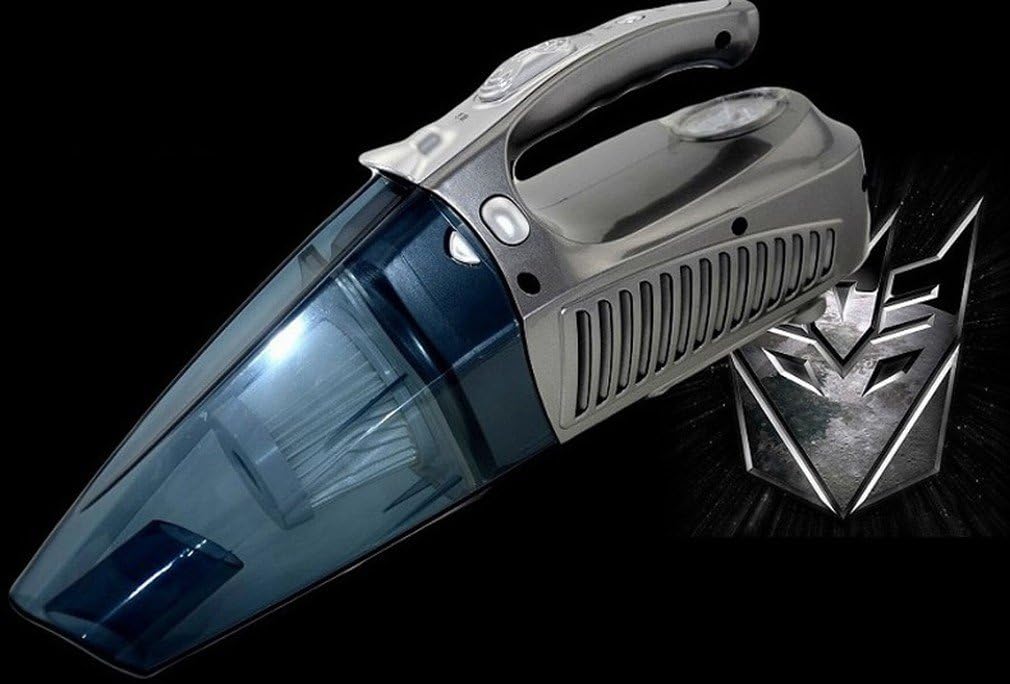 Car Wet and Dry Dual - Use Portable Four - in - One with a Vacuum Cleaner Inflatable Pump Supplies,Silver