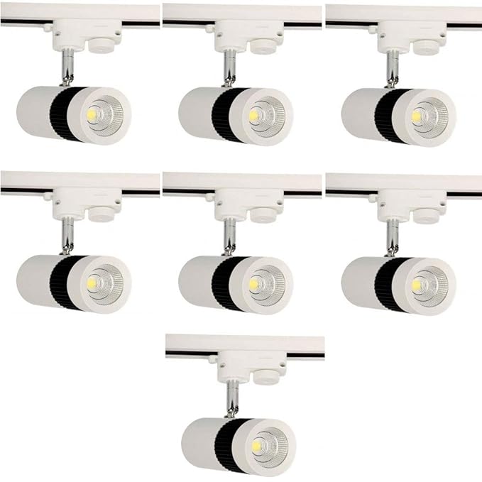 Galaxy 9 Watts Track COB Light/Spotlight Without Track (White Light) (Pack of 7)