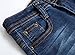 Boy's Blue Skinny Fit Ripped Destroyed Distressed Stretch Slim Denim Jeans Pants