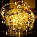 VMANOO Outdoor String Lights 120 LED Battery Operated String Fairy Christmas Lighting Decor Timer for Outdoor Indoor Garden Patio Lawn Holiday Bedroom Wedding Xmas Decorations (Warm White)