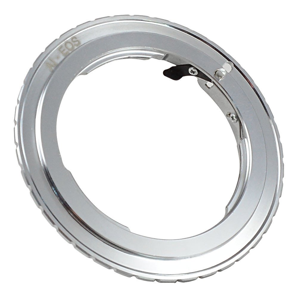 Ai EOS ∞ Anillo Adaptador de objetivo Nikon AI a caja Canon EOS EF EFs con épaulement Plate Adaptador Metal 100% infinito metal anillo anillo compatible cámara todos montura Canon EOS EF 1200d 1100d 1000d 760d 750d 700d 650d 600d 550d 500d 450d 400d 350d 300d 10d 20d 30d 40d 50d 60d 70d 1d 5d mark ii 5d mark iii 5DS 5DS R 6d 7d Mark II 1d C100 C300 C500 – adaptout marca francesa