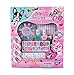 Hot Focus Scented Nail Boutique - 168 Piece Best Pals Nail Art Kit Includes Press on Nails, Nail Patches, Nail Stickers, Nail Polishes, Nail File and Ring - Non-Toxic Water Based Peel Off Nail Polish