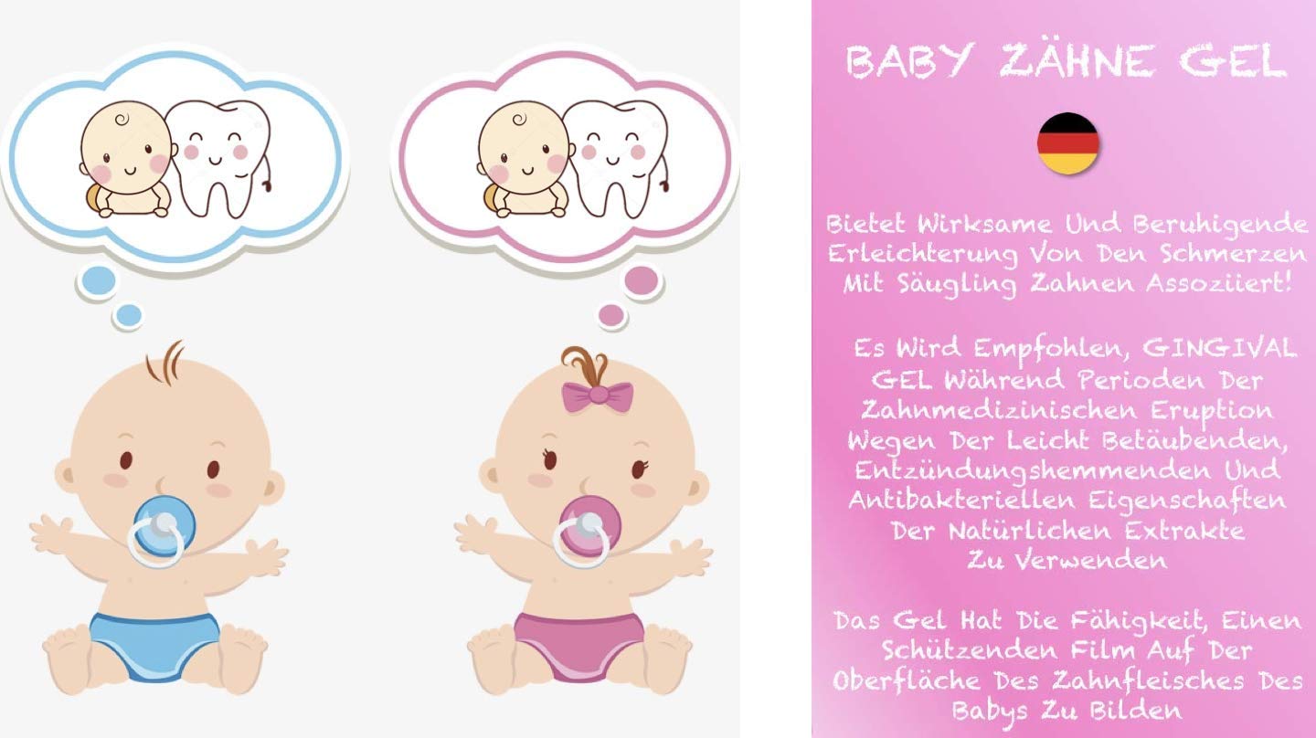 Baby Zahnen Gel Effektive Naturliche Formel Schmerzlinderung