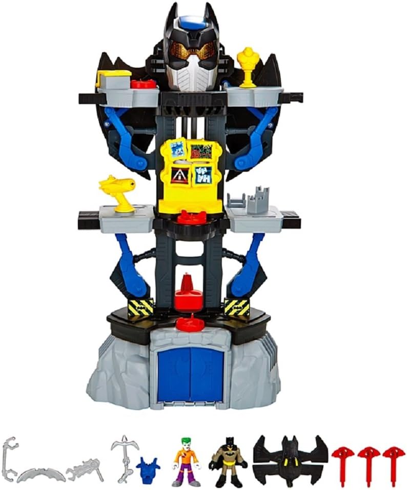 imaginext batman transforming batcave