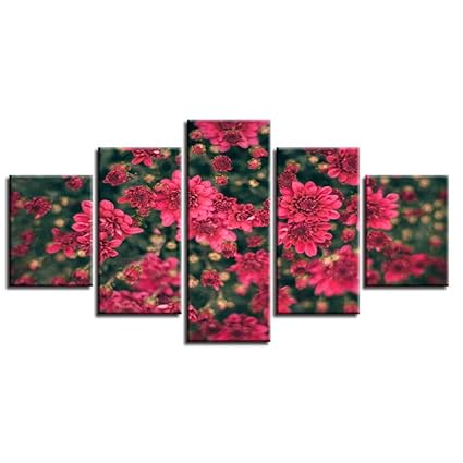 Igzaker Impression Moderne Toile Photos Décor 5 Pièces Beau