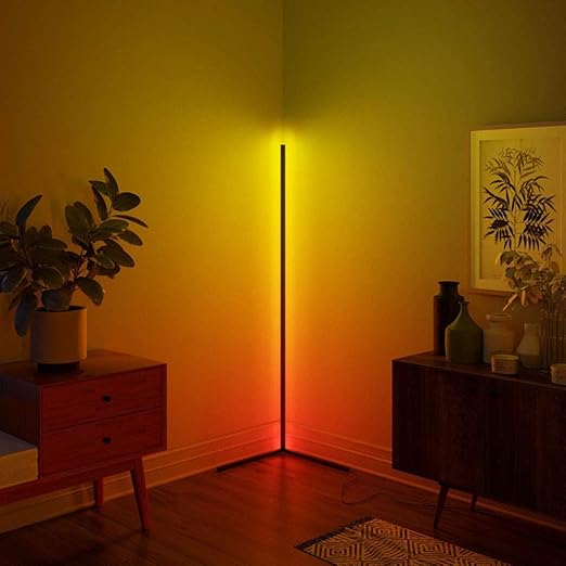 corner floor lamp nordic decoration home floor lamps for living room night light dimming standing lamp bedroom decor floor light rgb remote control
