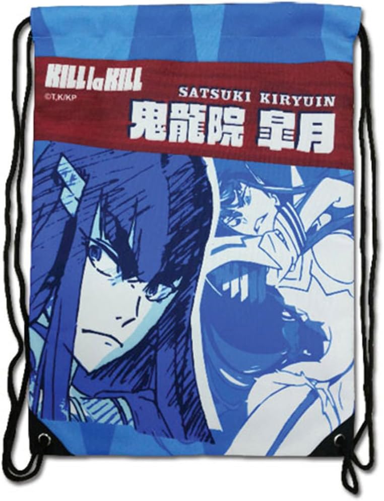 Kill La Kill Satsuki Kiryuin Anime Drawstring Backpack
