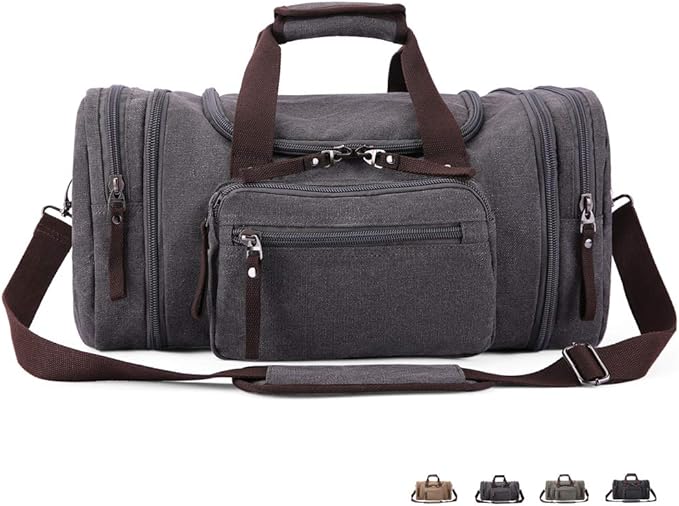 FLEXIPAGE Oversized Airplane Travel Duffle Bag Vintage