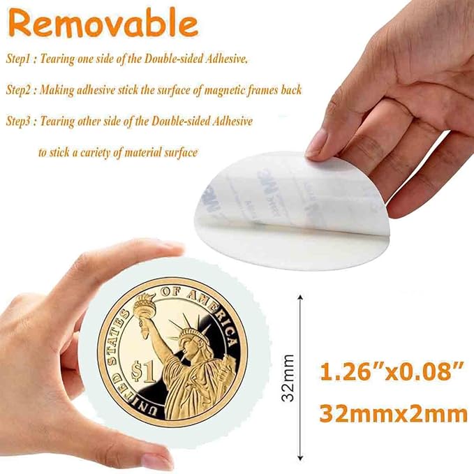 TOPTOX Marco magnético de Bolsillo para Fotos, para Fotos de 4 x 6 ...