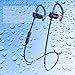 iBesi Bluetooth Headset, Bluetooth 4.1 Headphones Lightweight Stereo Earbuds with Magnetic(Black)