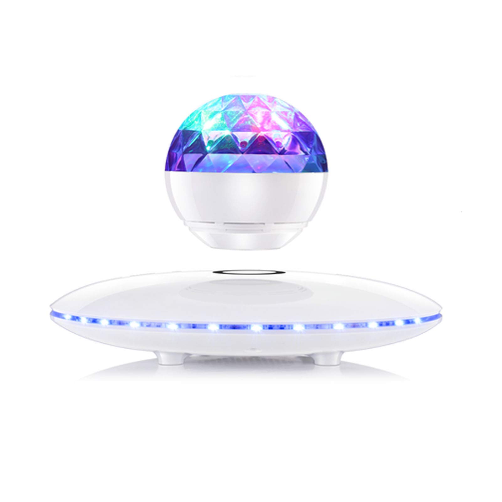 FGVDJ Floating Bluetooth Speaker, Levitating Speaker, Portable Wireless Speaker, 360 Degree Rotation