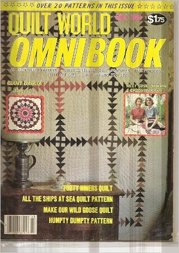 Quilt World Omnibook Magazine Fall 1984 Volume 6 Number 3