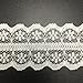 ELLA MAMA Lace Trim DIY Craft Ribbon 1-1/4“ x 20 Yards, Sewing Applique Craft Wedding Decoration Gift Wrapping Ribbon Tape