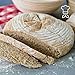 Avalon Kitchen Premium Sourdough Bread Banneton Proofing Basket | 10 Inch Round Brotform | Artisan Bread Maker | Removable Cloth Linen Liner Natural Cane Rattan Dough