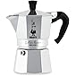 Bialetti Express Moka Pot, 1-Cup, Aluminum Silver