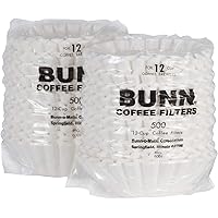 BUNN 12-Cup Commercial Coffee Filters, 1000 count, 20115.0000
