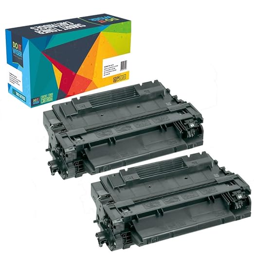 Do it Wiser Cartuchos de Tóner Compatibles CE255X para HP 55X HP P3015