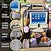 Helteko Backseat Car Organizer, Kick Mats Back Seat Protector with Touch Screen Tablet Holder, Organizer for Kids, Travel Accessories, Mat 9 Storage Pockets 2 Pack