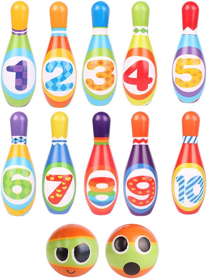 gioco di bowling per bambini in casa