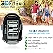 3DFitBud Simple Step Counter Walking 3D Pedometer with Clip and Lanyard, A420S