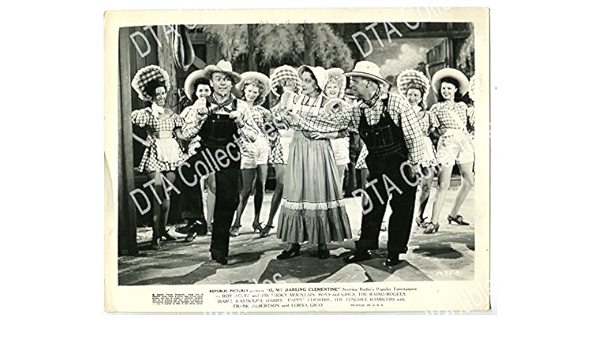 Movie Photo O My Darling Clementine 1930 S 8 X 10 Still Comedy Musical Cloggers Vg Vg At Amazon S Entertainment Collectibles Store