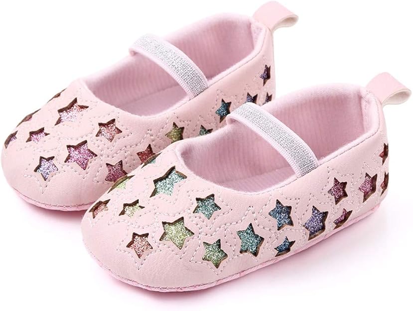 Giulot Baby Girls First Walkers Crib Shoes