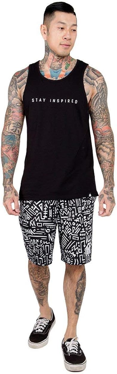 INTO THE AM Men's Athletic Shorts - Summer Shorts for Festivals, Gym, Everyday at  Men’s Clothing store