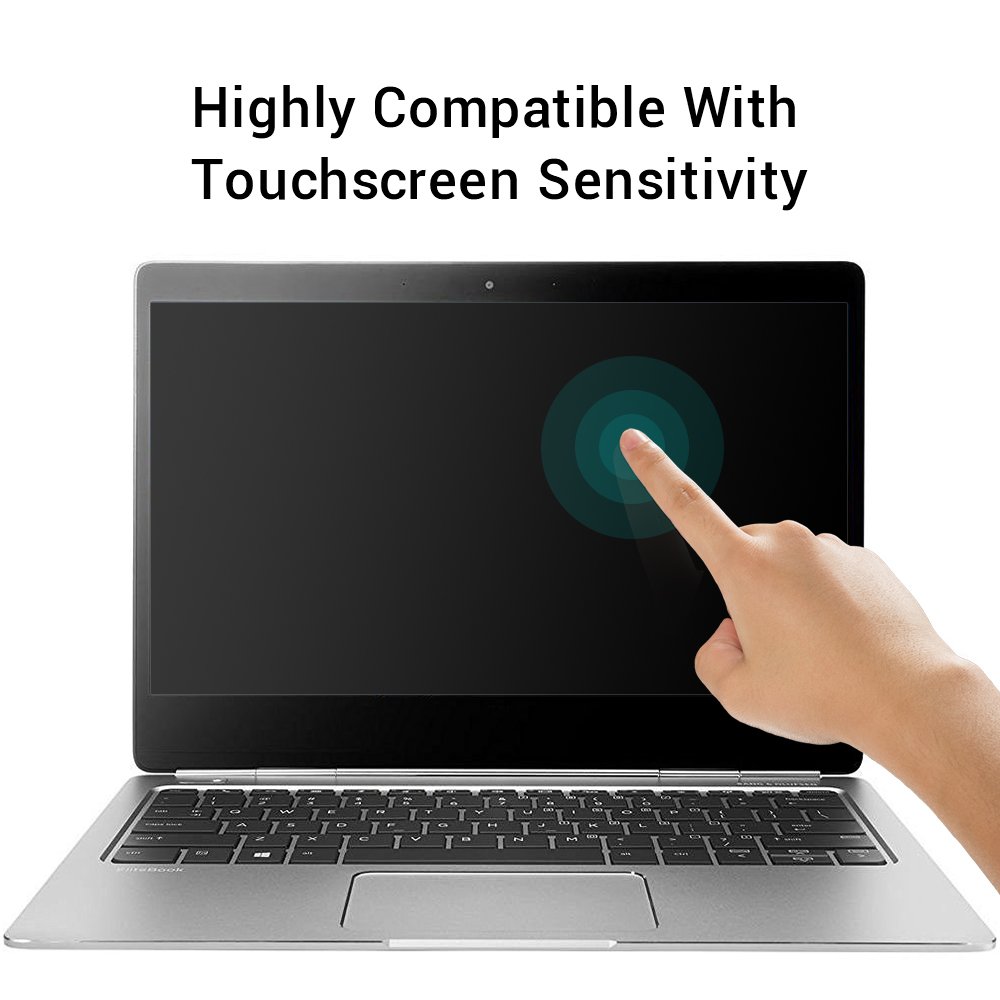EyeO2 Screen Protector for Laptop Computer Cover 14 Inch Anti-Scratch, Anti-Fingerprint Universal Notebook Touch Screen Film High Clarity Screen Guard Display