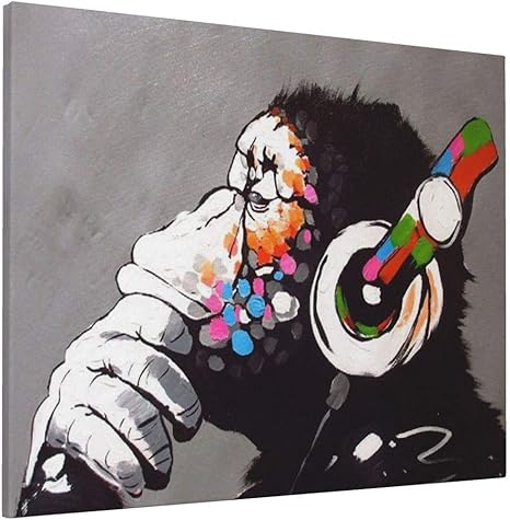 Amazon Co Jp バンクシー Banksy ポスター バンクシー 女の子 赤い風船 バンクシー カラフルな絵画 アートパネル アートフレーム 40 50cm フレーム装飾画 壁掛け 木製の枠 部屋飾り ホーム キッチン