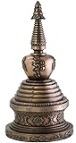 Round Stupa Box Jewelry Holder Buddha Shrine Decoration Collectible