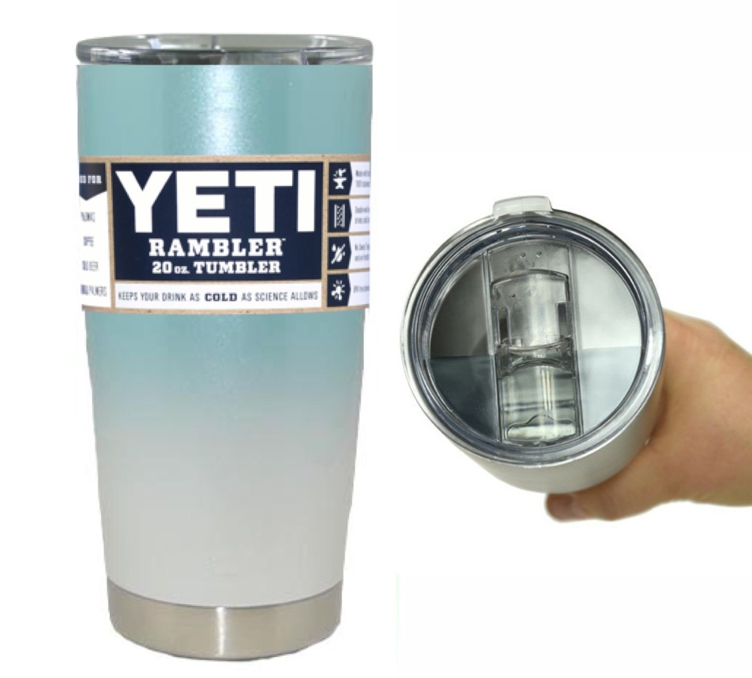 ombre yeti cup