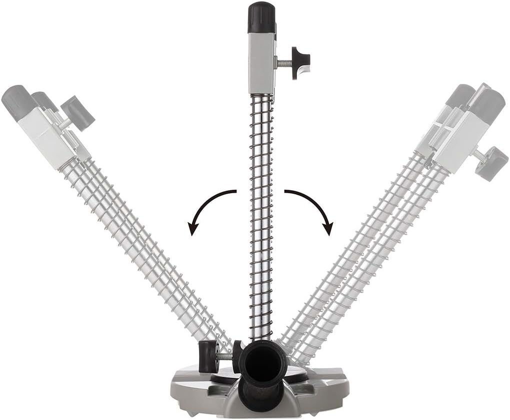 TOPWAY Multi-Angle Drill Guide Attachment, Drill Stand Holder for Electric Drills Drilling, Silver - Image 4