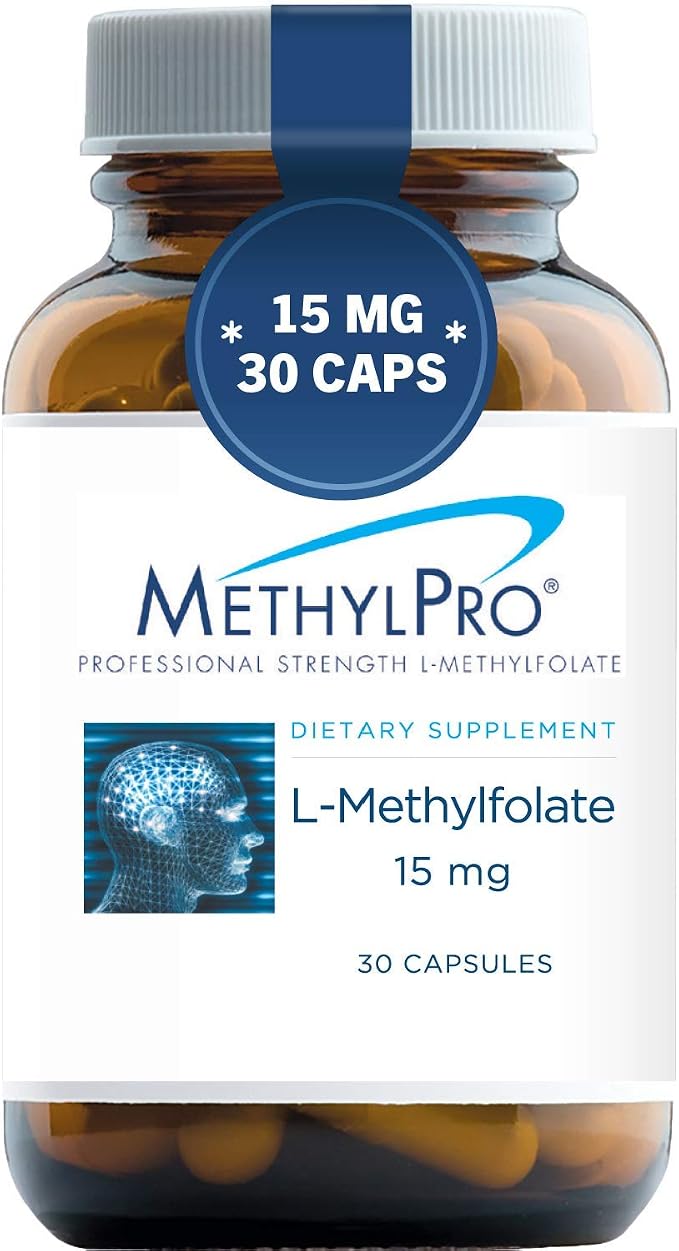MethylPro 15mg LMethylfolate (30 Capsules