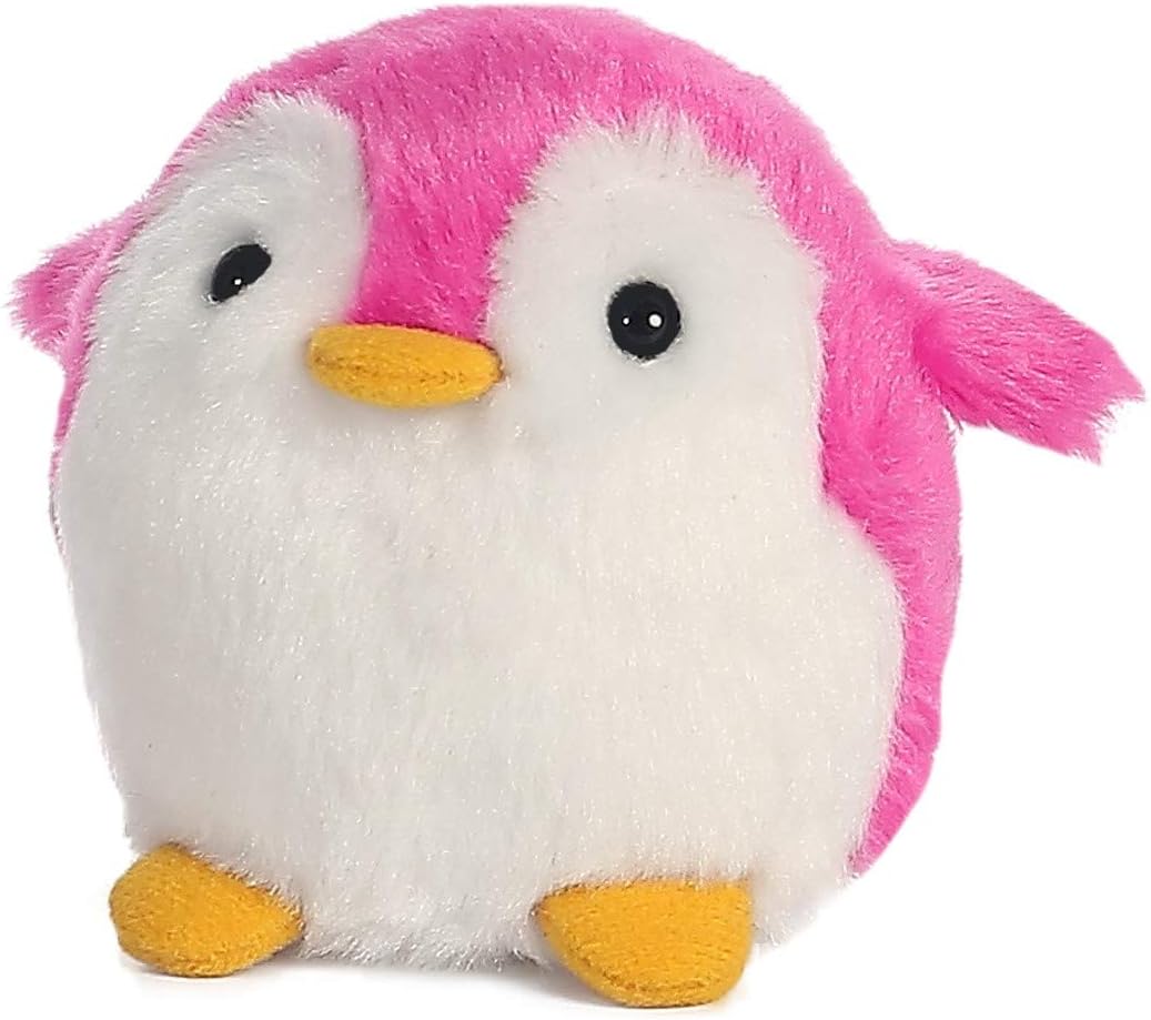 Amazon オーロラワールドぬいぐるみ カラフルペンギン ピンク ぬいぐるみ おもちゃ
