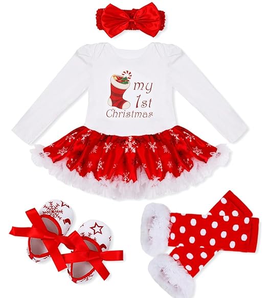 christmas outfit for 6 month old girl