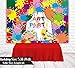Funnytree Art Paint Party Backdrops Kids Artist Birthday Background Dress for a Mess Painting Splatter Photo Background Graffiti Wall Photography Banner Rainbow Brush Cake Table Decorations