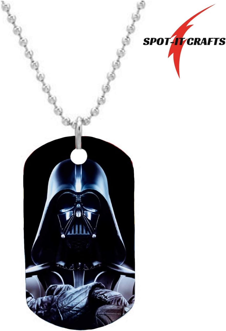 darth vader dog tag