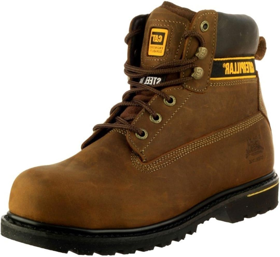 Caterpillar Mens Holton S3 Safety Work Boots: Amazon.co.uk: Shoes & Bags