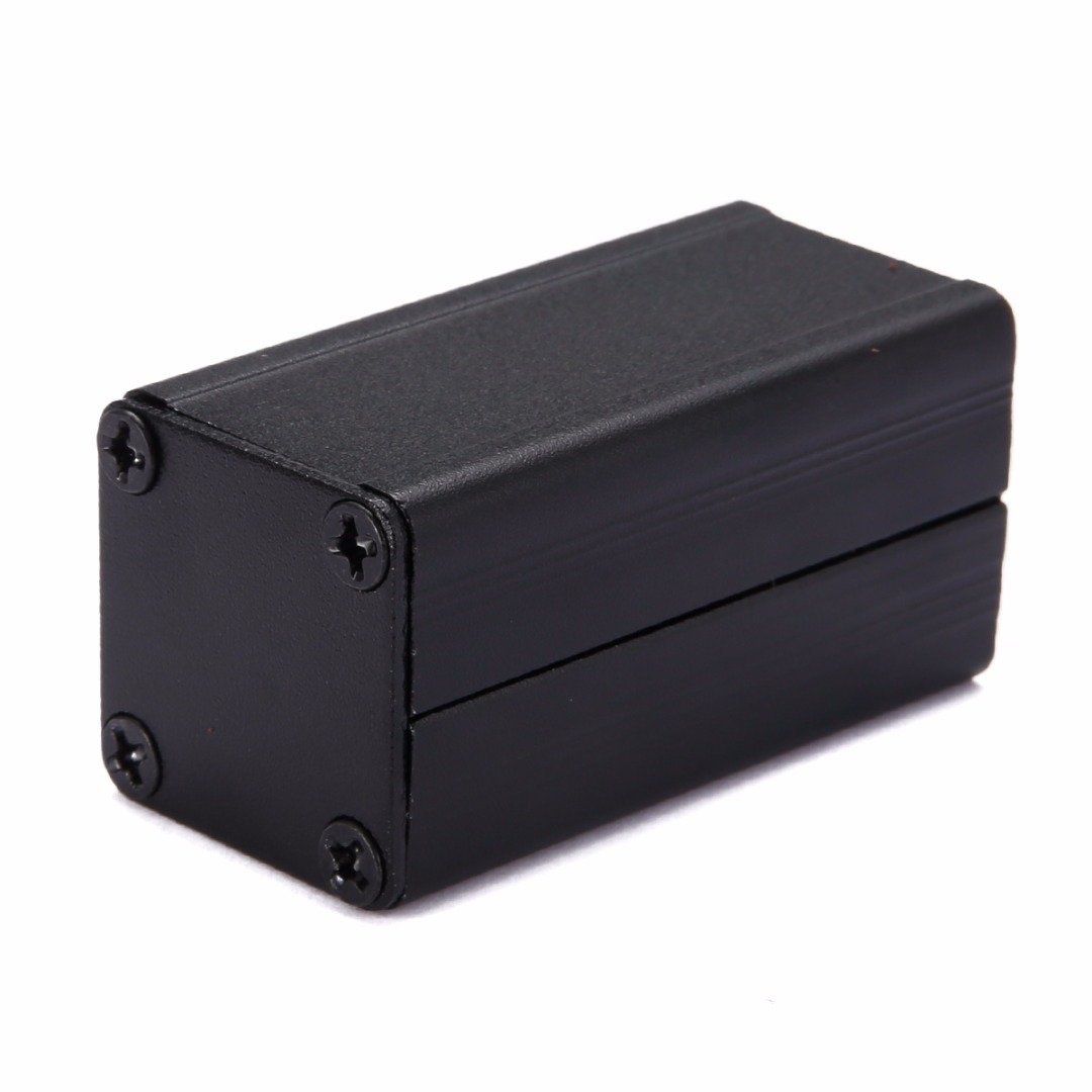 KINWAT Black Extruded Aluminum Enclosure DIY Electronic Project Box