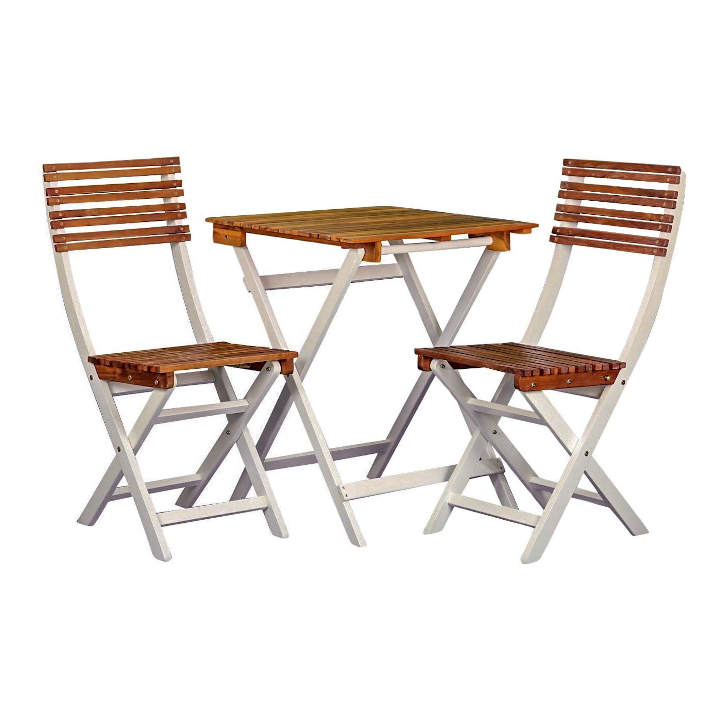 Best patio cafe folding wood chairs
