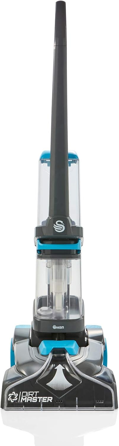 Swan Dirtmaster SC17320N Pro Carpet Cleaner, Lightweight Superior Wet Cleaner for Carpets Rugs, Upholstery & Car Seats