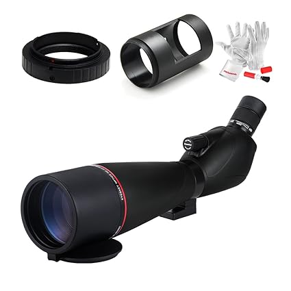 Eyeskey ek8388 20 - 60 x 80 mm Prism Telescopio W/Digiscoping ...