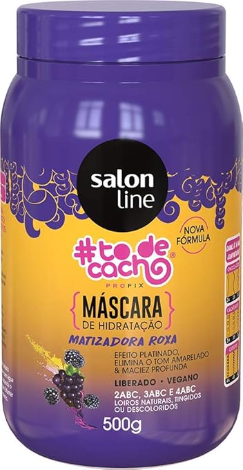 Amazon Com Mascara Matizadora Purple Toner Hair Mask Todecacho Salon Line Beauty