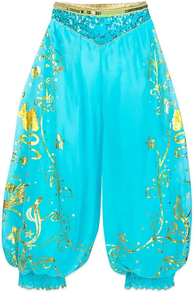 Disney Jasmine Costume for Kids - Aladdin Multi: Clothing