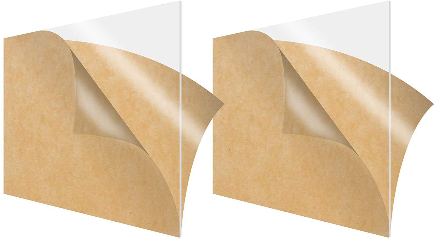 Perspex Acrylic Plastic Sheet Clear Cast Glass (1ft x1 ft) 12 inch x 12 inch 305 mm X 305 mm .118" Thick Plastic Board 3 MM for Signs DIY Display Projects - Image 3