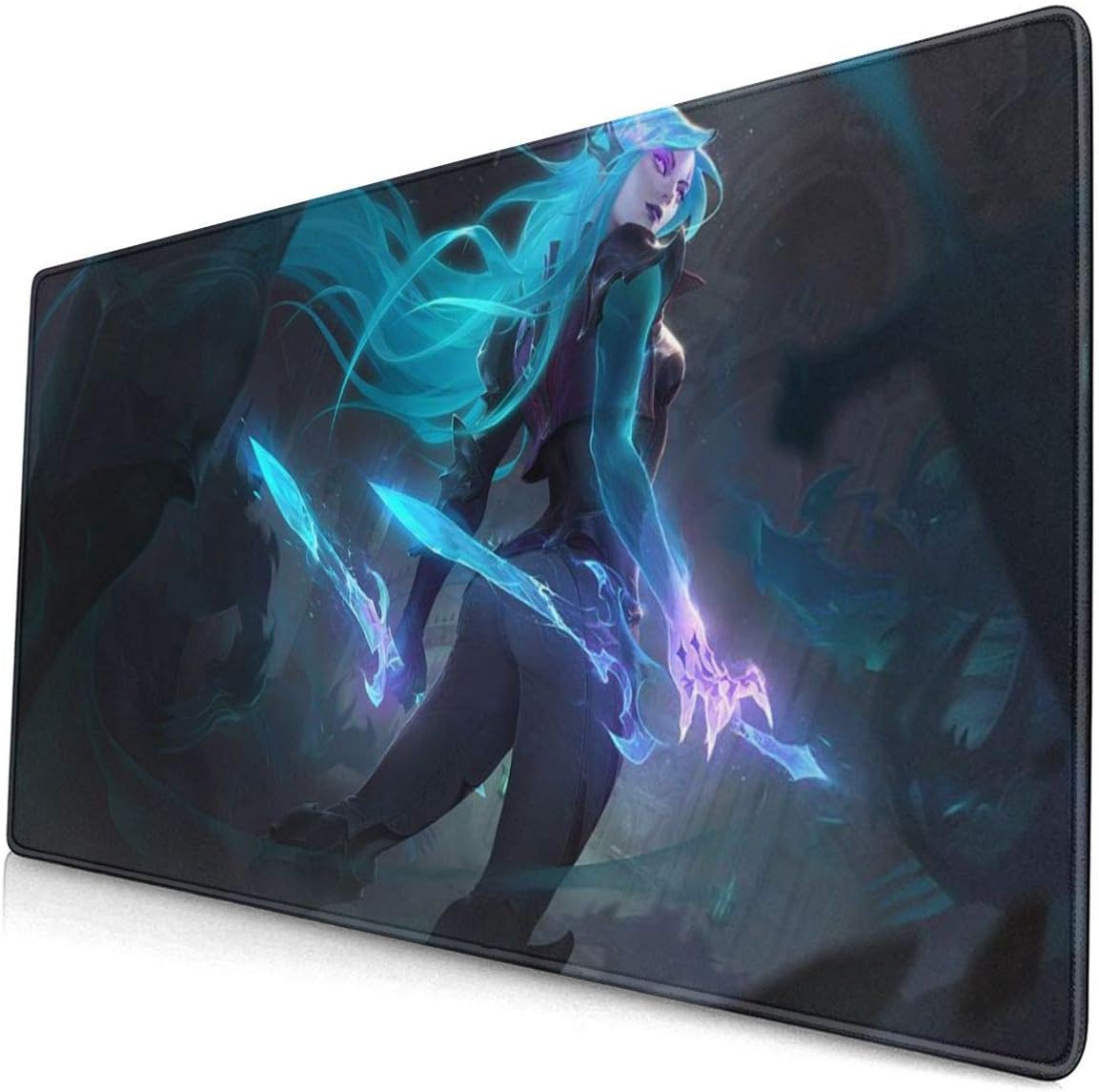 Large Mouse Pad for Katarina with Stitched Edges Gaming Mouse Mat Non-Slip Rubber Base Mousepad for Laptop,Computer,PC,Keyboard,11.8"x23.6"