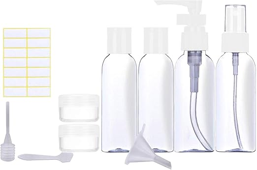 SURMTO Reiseflaschen Set Kosmetik Container - Reise-Flaschen Behälter