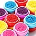 ThinkMax Self-ink Stamps Set for Kids Egg Stampers for Party Favors, Gifts, Prizes, Rewards, Giveaways (12 PCs)