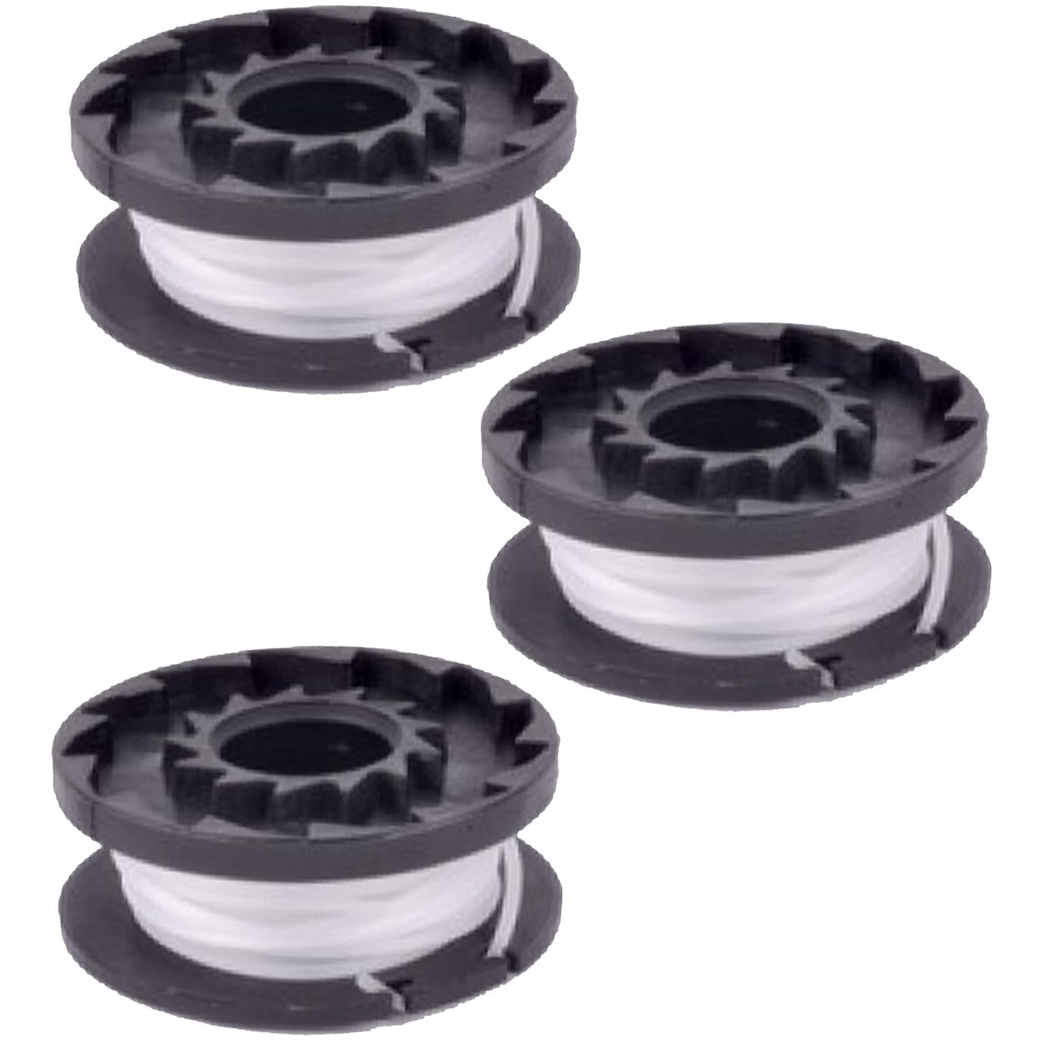 SPARES2GO 4m Spool & Line for Spear & Jackson S1825CT S3630CT Strimmer Trimmer (Pack of 3